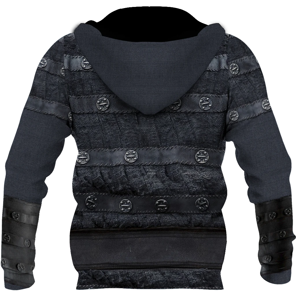 Awesome hoodie 3d all print The Last Kingdom Warrior Chainmail Armor Hoodie for Men and Women, Zip Hoodies NQ144