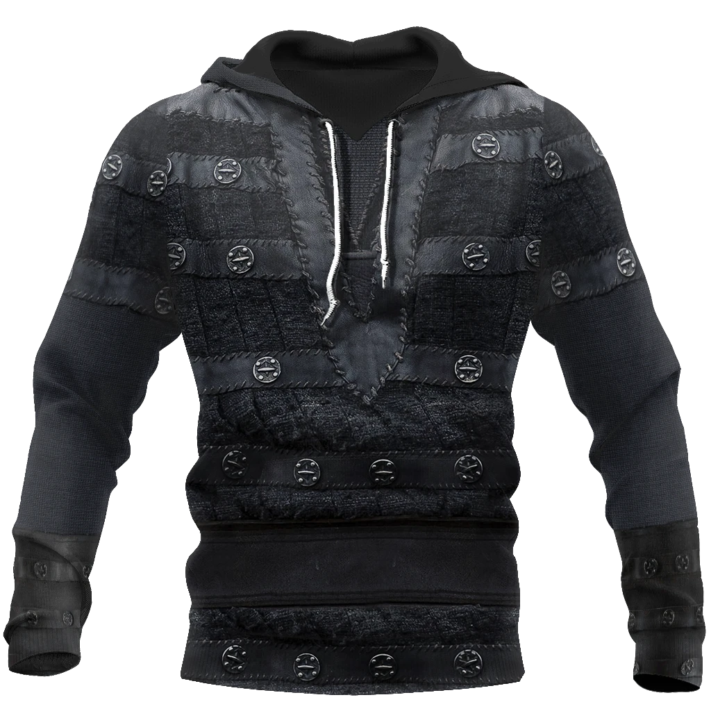 Awesome hoodie 3d all print The Last Kingdom Warrior Chainmail Armor Hoodie for Men and Women, Zip Hoodies NQ144