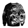 Awesome hoodie 3d all print Three Gray Wolfs for Men and Women, T-Shirt, Zip Hoodies, Sweatshirt NQ422