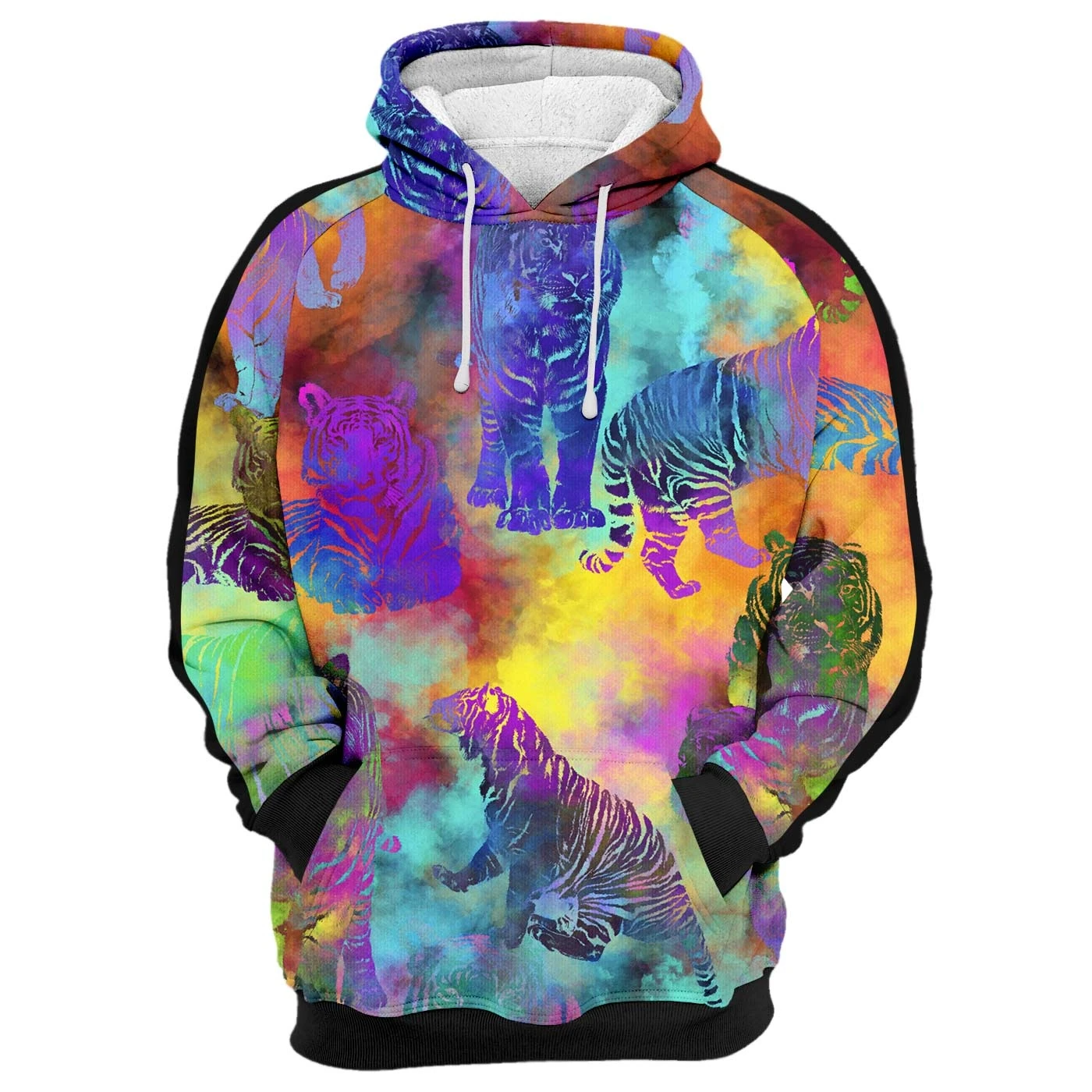 Awesome hoodie 3d all print Tiger Paradise for Men and Women, T-Shirt, Zip Hoodies, Sweatshirt NQ267