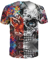 Awesome hoodie 3d all print Tiger Skull for Men and Women, T-Shirt, Zip Hoodies, Sweatshirt NQ266