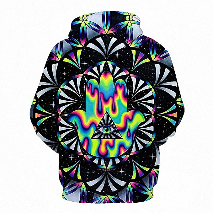 Awesome hoodie 3d all print Trippy Hamsa HOODIE for Men and Women NQ0015