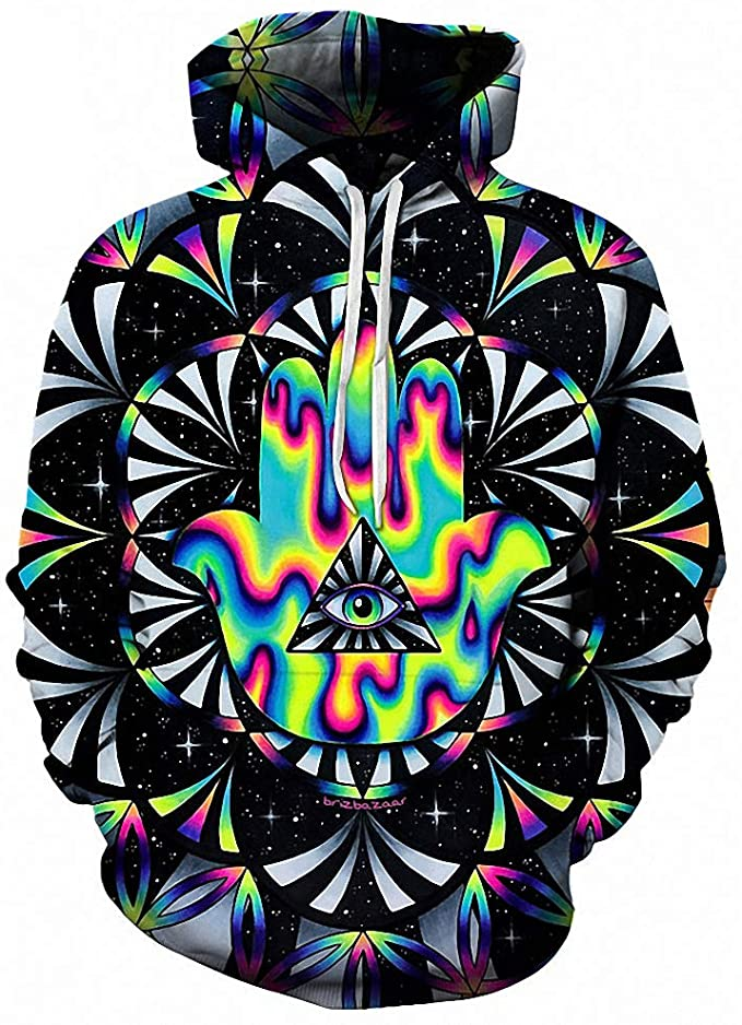 Awesome hoodie 3d all print Trippy Hamsa HOODIE for Men and Women NQ0015