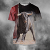 3D All Over Print Bull Toro Bravo 1