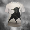 3D All Over Print Bull Art 2