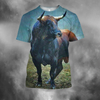 3D All Over Print Bull Art 9