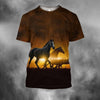 3D All Over Print Three Horse Running