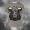 3D All Over Print Bull Art 1