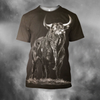 3D All Over Print Bull Art 10