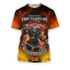 All over print fire fighter clothes