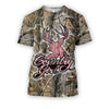 All Over Printed Country Girl Camo Shirts