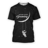 3D all over print astronut dreaming outerspace