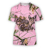 All Over Printed Country Girl Pink Camo Shirts