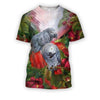 All Over Printed Parrots Shirts H397