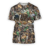 All Over Printed Camo Deer Hunting Shirts