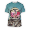 3D all over print astronaut outerspace