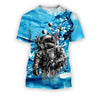 3D All Over Print Astronaut Under Water