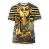 3D all over printed king tutankhamun