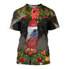 Awesome Hoodie Turkey Christmas for Men and Women HBC346