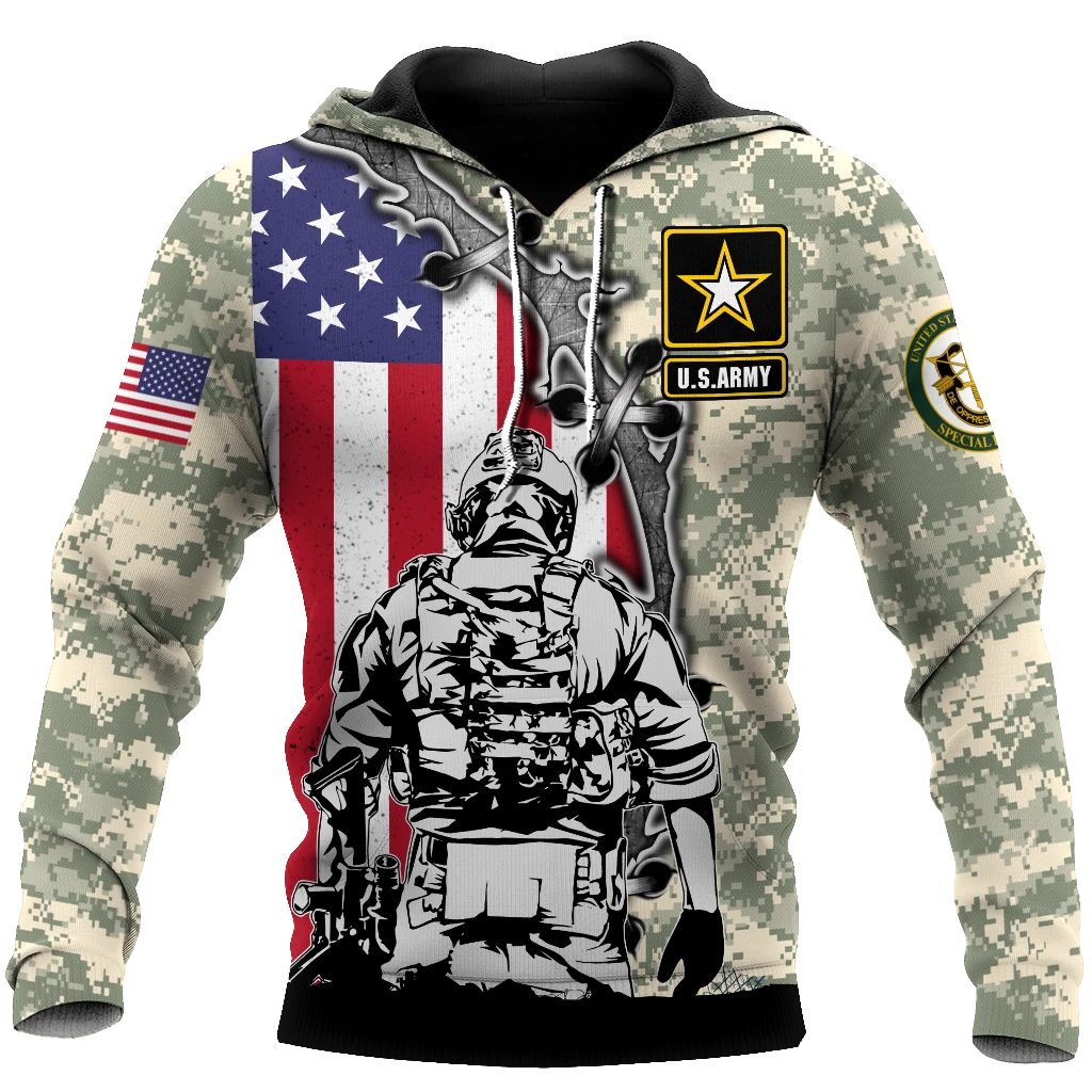 Awesome hoodie 3d all print U.S Army Veteran Hoodie Hoodie for Men and Women, T-Shirt, Zip Hoodies, Sweatshirt NQ100