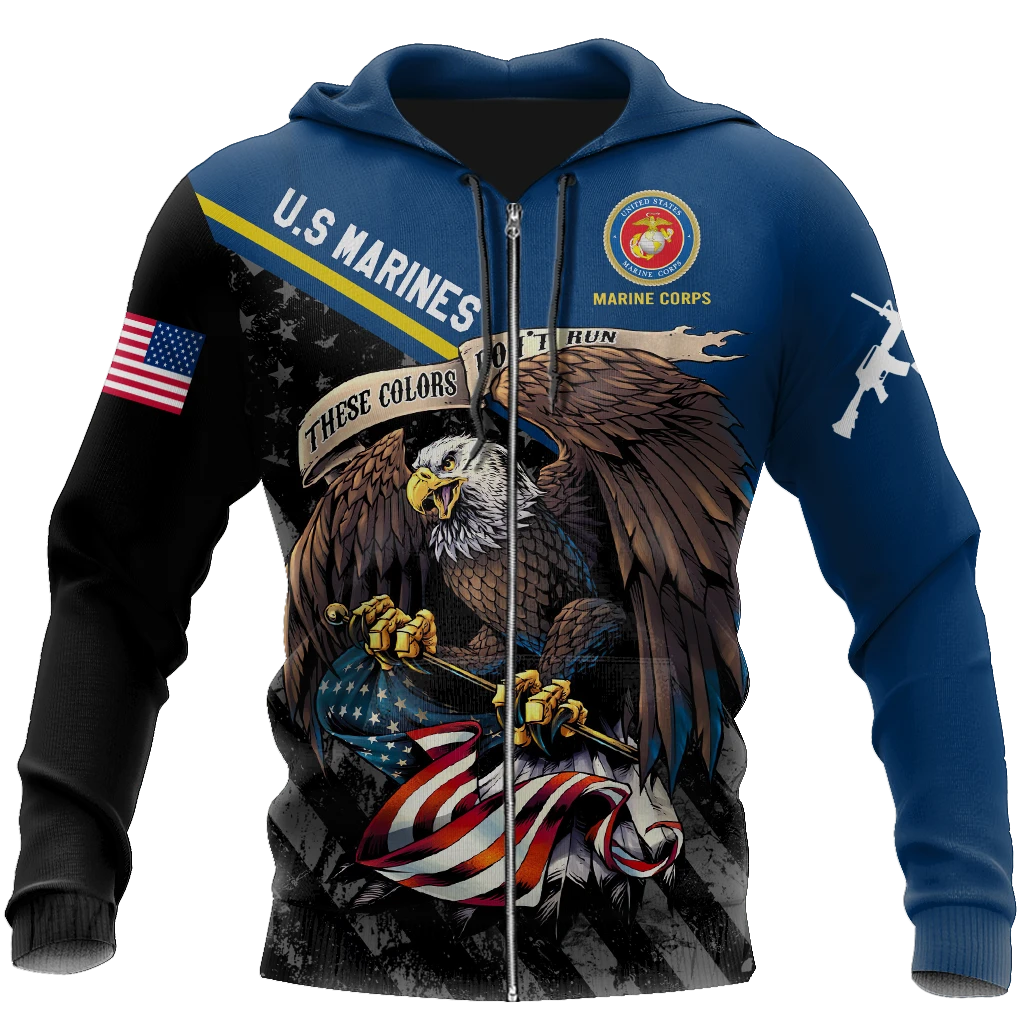Awesome hoodie 3d all print US Veteran Marine Corps Hoodie for Men and Women, T-Shirt, Zip Hoodies, Sweatshirt NQ107