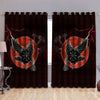 Awesome hoodie  Vikings - Raven Helm Of Awe Valknut Mjolnir Rune Thermal Printed 3D Grommet Window Curtains THC010