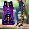Awesome Hoodie Chakra Yoga Combo Tank + Legging 3D All Over Printer THL005