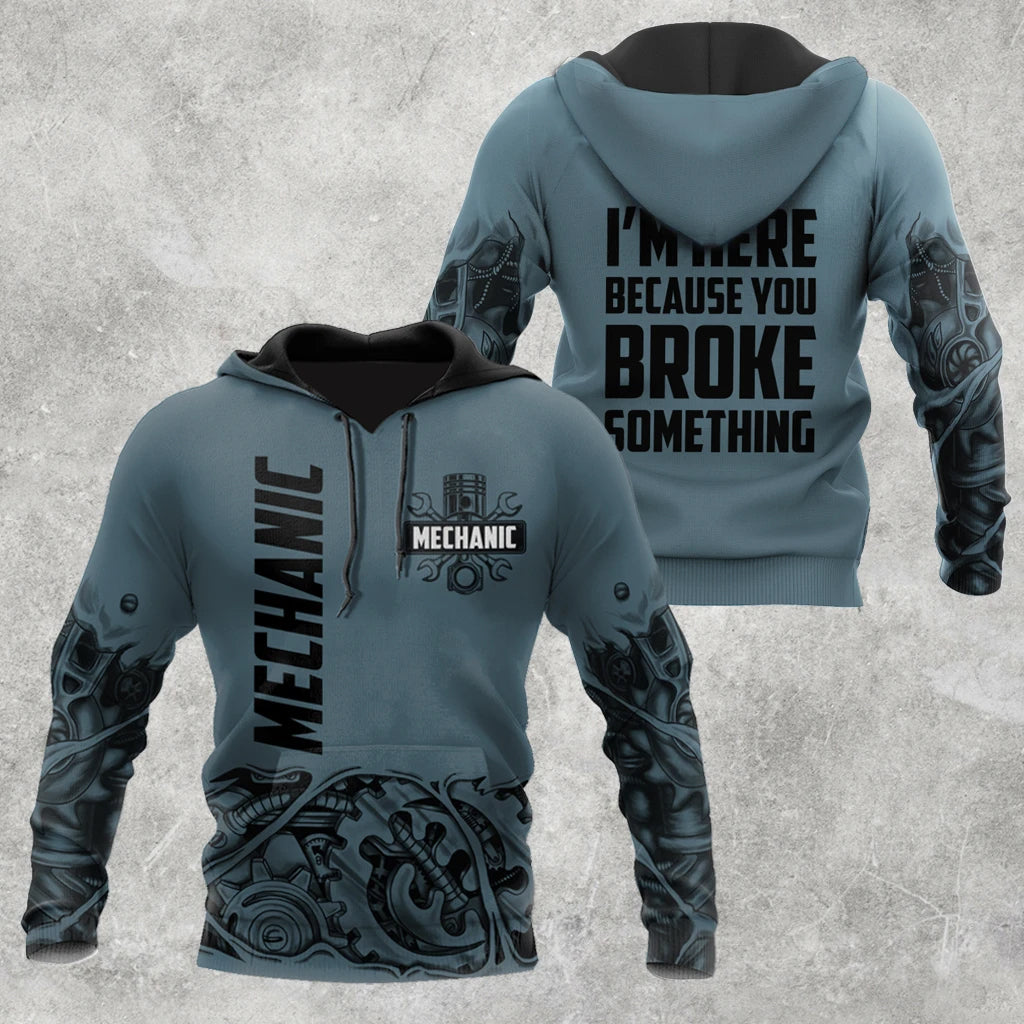 Awesome Hoodie Mechanic Just The Tip for Men and Women HBC161