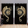 Awesome hoodie - Sun And Moon Dragon Blackout Thermal Grommet Printed 3D Grommet Window Curtains THC022