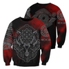 Awesome hoodie 3d all print Viking for Men and Women, T-Shirt, Zip Hoodies, Sweatshirt NQ210