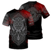 Awesome hoodie 3d all print Viking for Men and Women, T-Shirt, Zip Hoodies, Sweatshirt NQ210