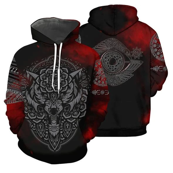Awesome hoodie 3d all print Viking for Men and Women, T-Shirt, Zip Hoodies, Sweatshirt NQ210