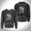 Awesome hoodie 3d all print Vikings Skull Hoodie for Men and Women, T-Shirt, Zip Hoodies, Sweatshirt NQ404