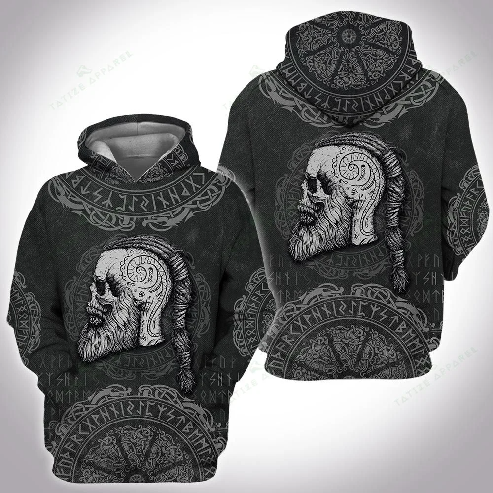 Awesome hoodie 3d all print Vikings Skull Hoodie for Men and Women, T-Shirt, Zip Hoodies, Sweatshirt NQ404