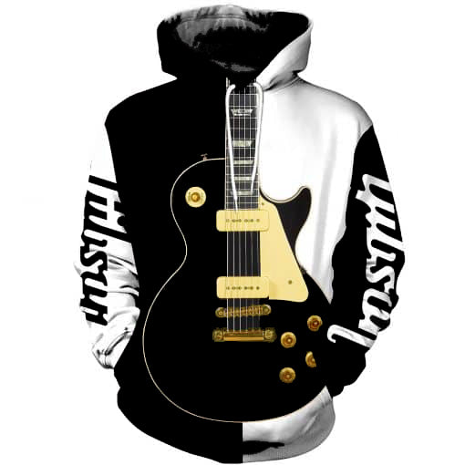 Awesome hoodies 3D Print  ELECTRIC GUITAR – Better Now – All Over Hoodie for Men and Women Hoodie, T-Shirt. Musical instrument, Music.