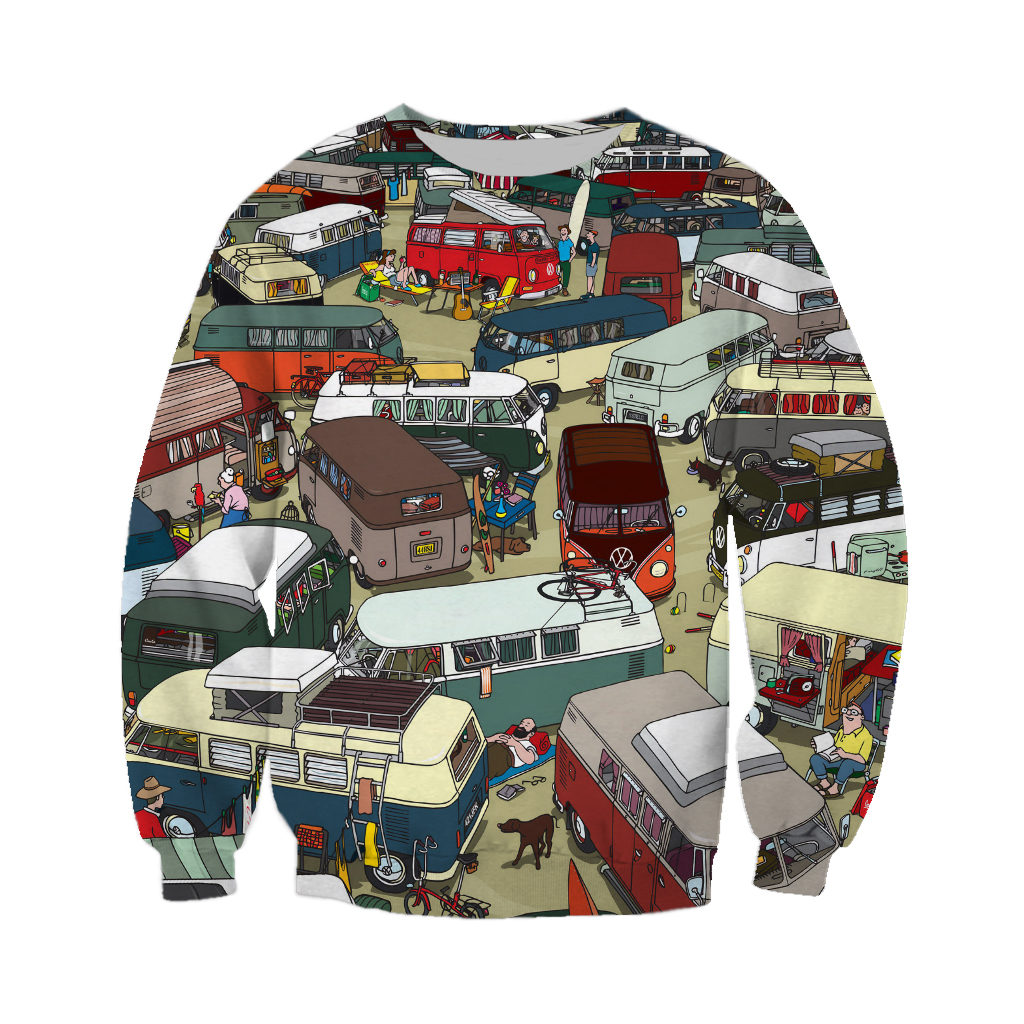 Awesome hoodie 3d all print VW3 for Men and Women, T-Shirt, Zip Hoodies, Sweatshirt NQ454