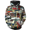 Awesome hoodie 3d all print VW3 for Men and Women, T-Shirt, Zip Hoodies, Sweatshirt NQ454