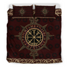 Awesome Hoodied 3D all over print Viking Bedding Set, Vegvisir Bedding Sets NQBS0022