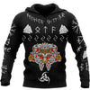 Awesome hoodie 3d all print Vegvisir Horn Of Odin Valknut Hoodie for Men and Women, Zip Hoodies NQ0080