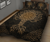 Awesome Hoodied 3D all over print Viking Bedding Set, Vegvisir Tree Of Life Bedding Sets NQBS0034