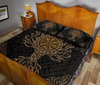 Awesome Hoodied 3D all over print Viking Bedding Set, Vegvisir Tree Of Life Bedding Sets NQBS0034