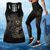 Awesome Hoodie 3D All Over Print Valknut with Helm of Awe legging Combo Tank + Legging NQLG16
