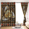 Awesome hoodied Viking Celtics Hear My Voice Art Printed 3D Grommet Window Curtains NQC0031