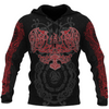 Awesome hoodie 3d all print Viking Hoodie, Mjolnir Valknut Fenrir Skoll And Hati Tattoo for Men and Women NQ0046