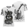 Awesome hoodie 3d all print Viking Odin for Men and Women, T-Shirt, Zip Hoodies, Sweatshirt NQ187