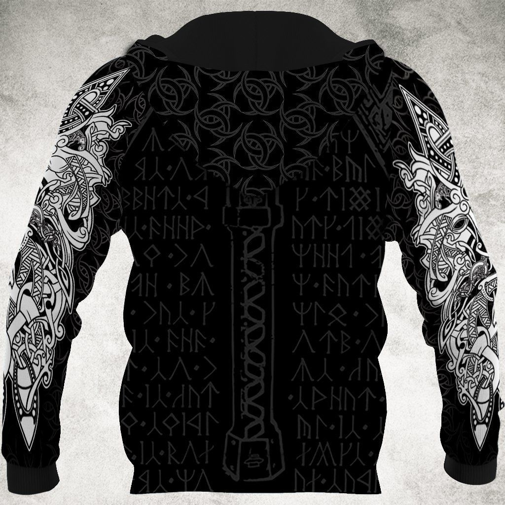 Awesome hoodie 3d all print Viking Odin for Men and Women, T-Shirt, Zip Hoodies NQ198
