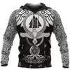 Awesome hoodie 3d all print Viking Pullover Hoodie, Flying Tattoo And Valknut for Men and Women NQ0038