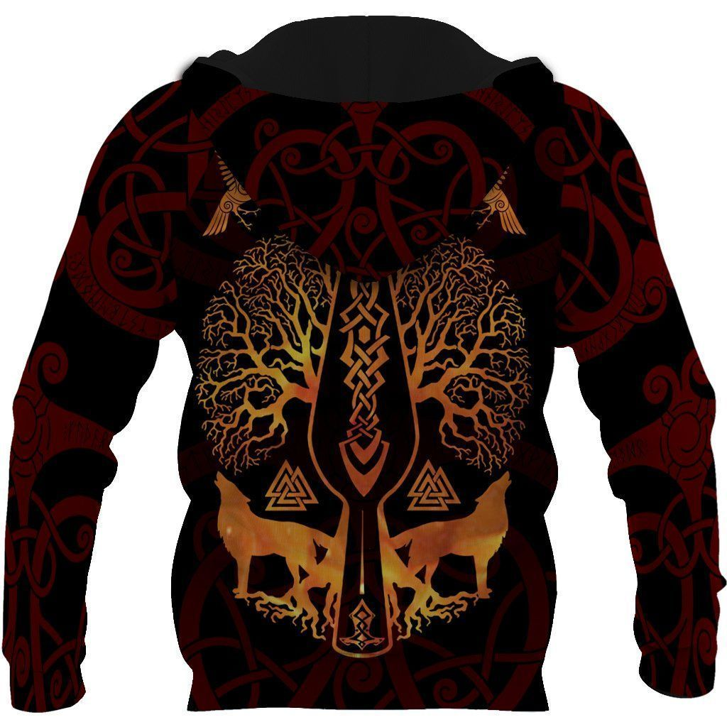 Awesome hoodie 3d all print Viking Tattoo Hoodie for Men and Women, T-shirt, Zip Hoodies, Sweatshirt NQ196