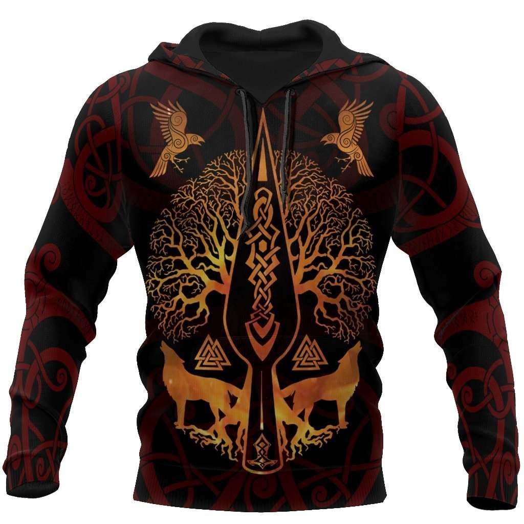 Awesome hoodie 3d all print Viking Tattoo Hoodie for Men and Women, T-shirt, Zip Hoodies, Sweatshirt NQ196