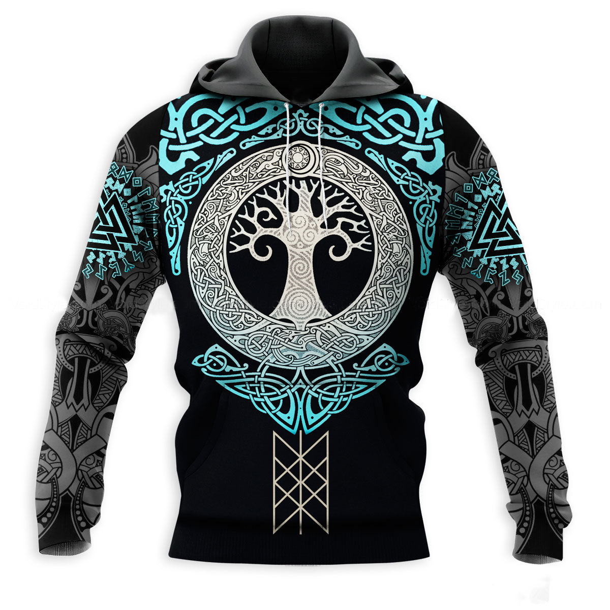 Awesome hoodie 3d all print Viking Yggdrasil Hoodie for Men and Women, T-Shirt, Zip Hoodies, Sweatshirt NQ152